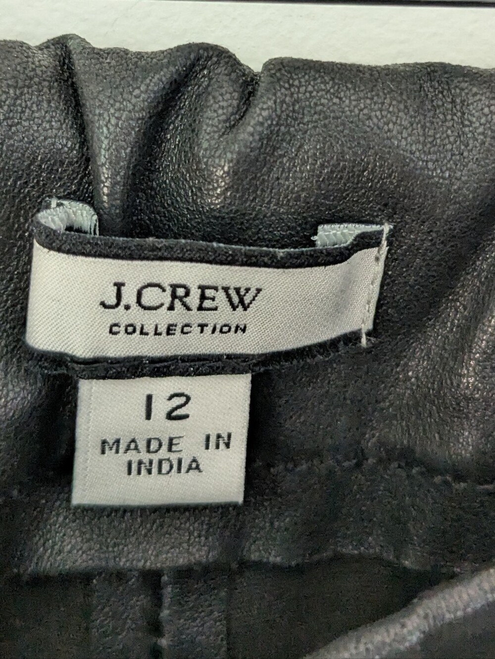 J .Crew Collection Leather Leggings - Picture 4 of 8